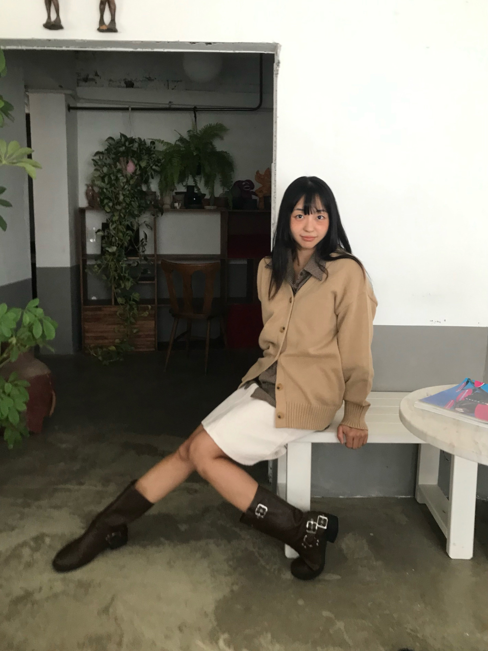 재킷 모델 착용 이미지-S1L27