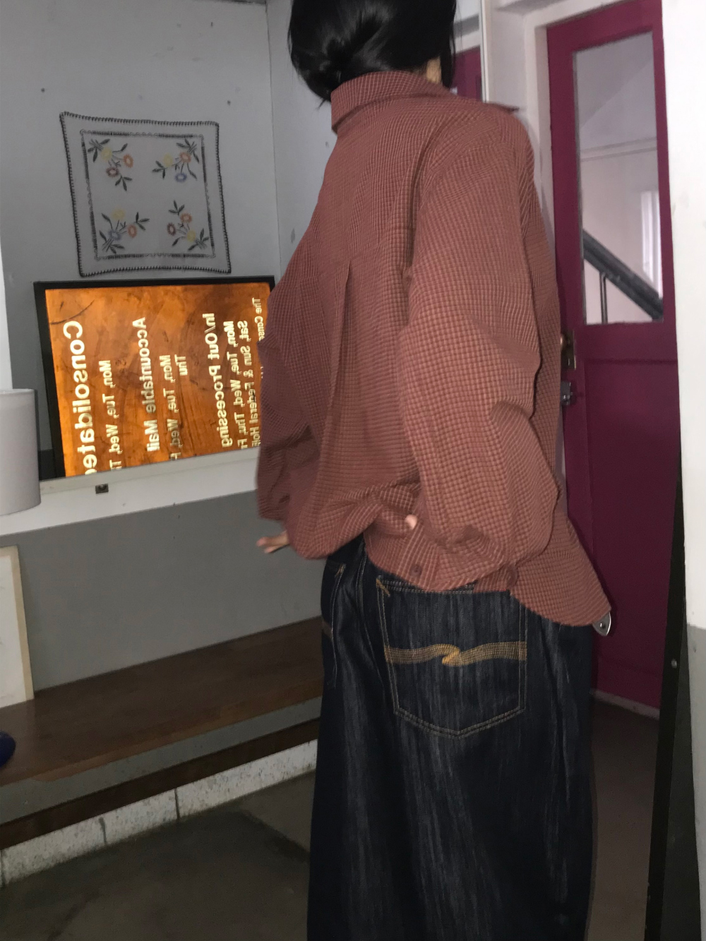 재킷 모델 착용 이미지-S1L46