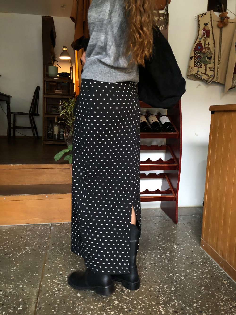 코트 모델 착용 이미지-S1L38