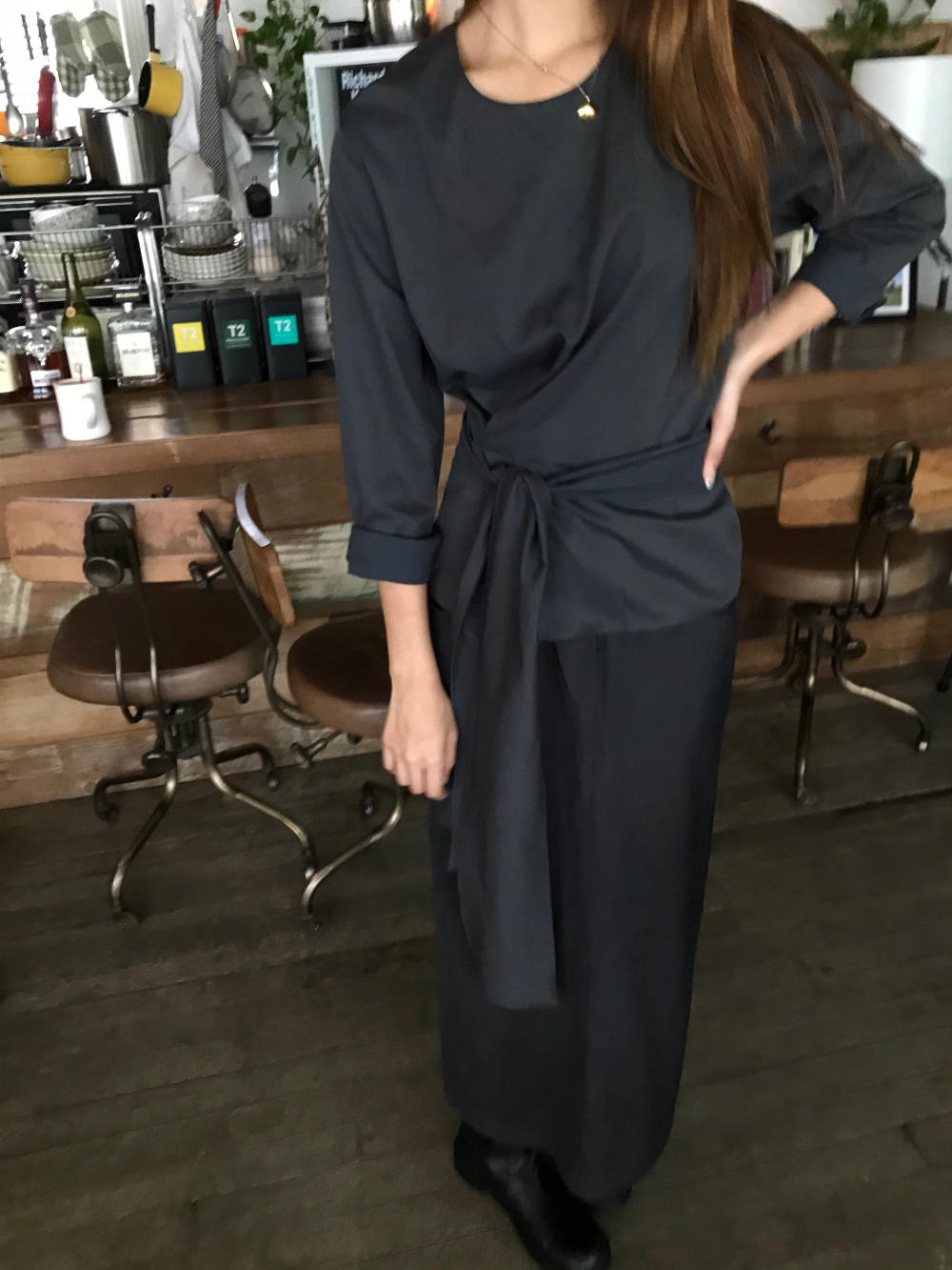 드레스 모델 착용 이미지-S1L16