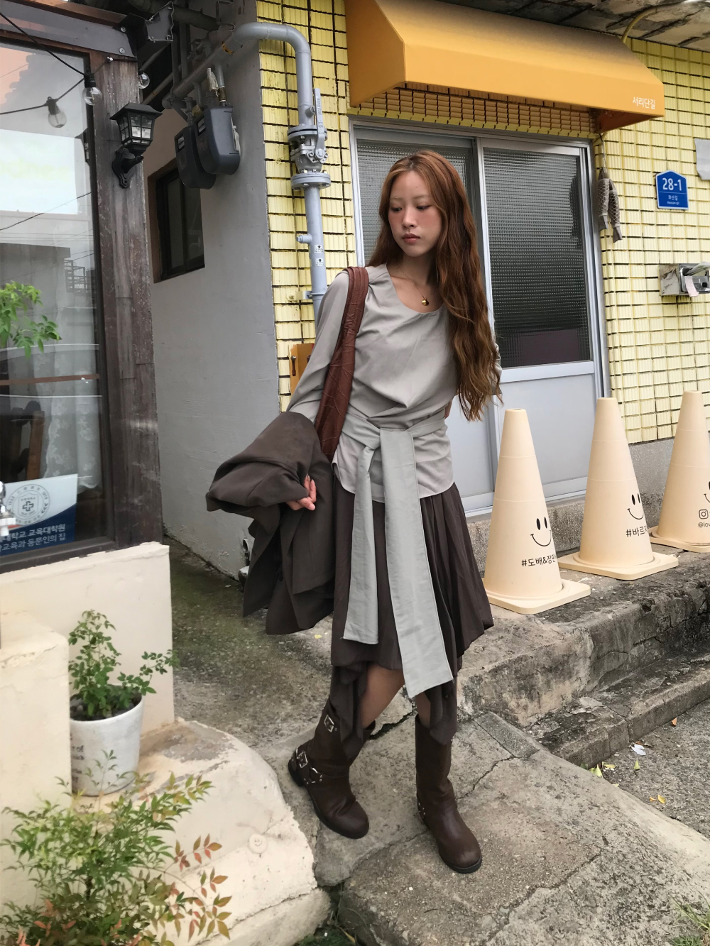 드레스 모델 착용 이미지-S1L52