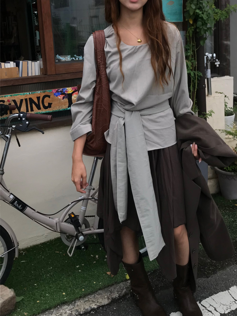 드레스 모델 착용 이미지-S1L54