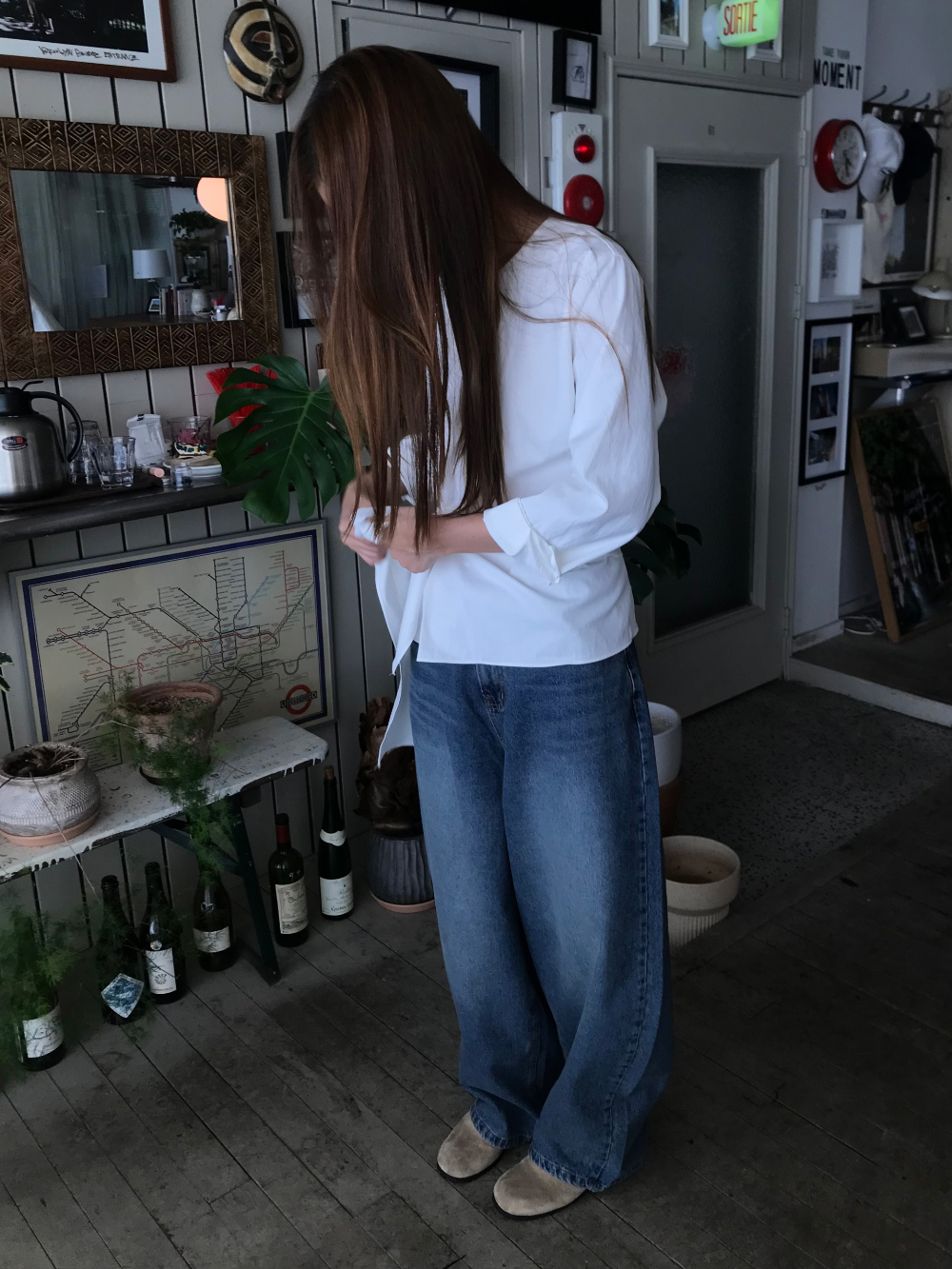 드레스 모델 착용 이미지-S1L43