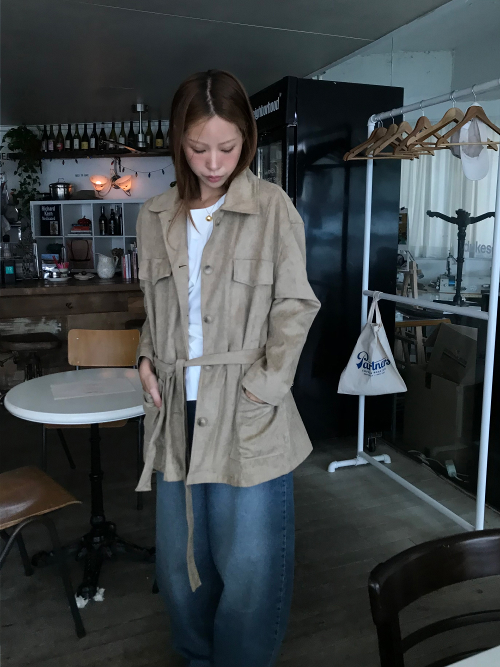 드레스 모델 착용 이미지-S1L48