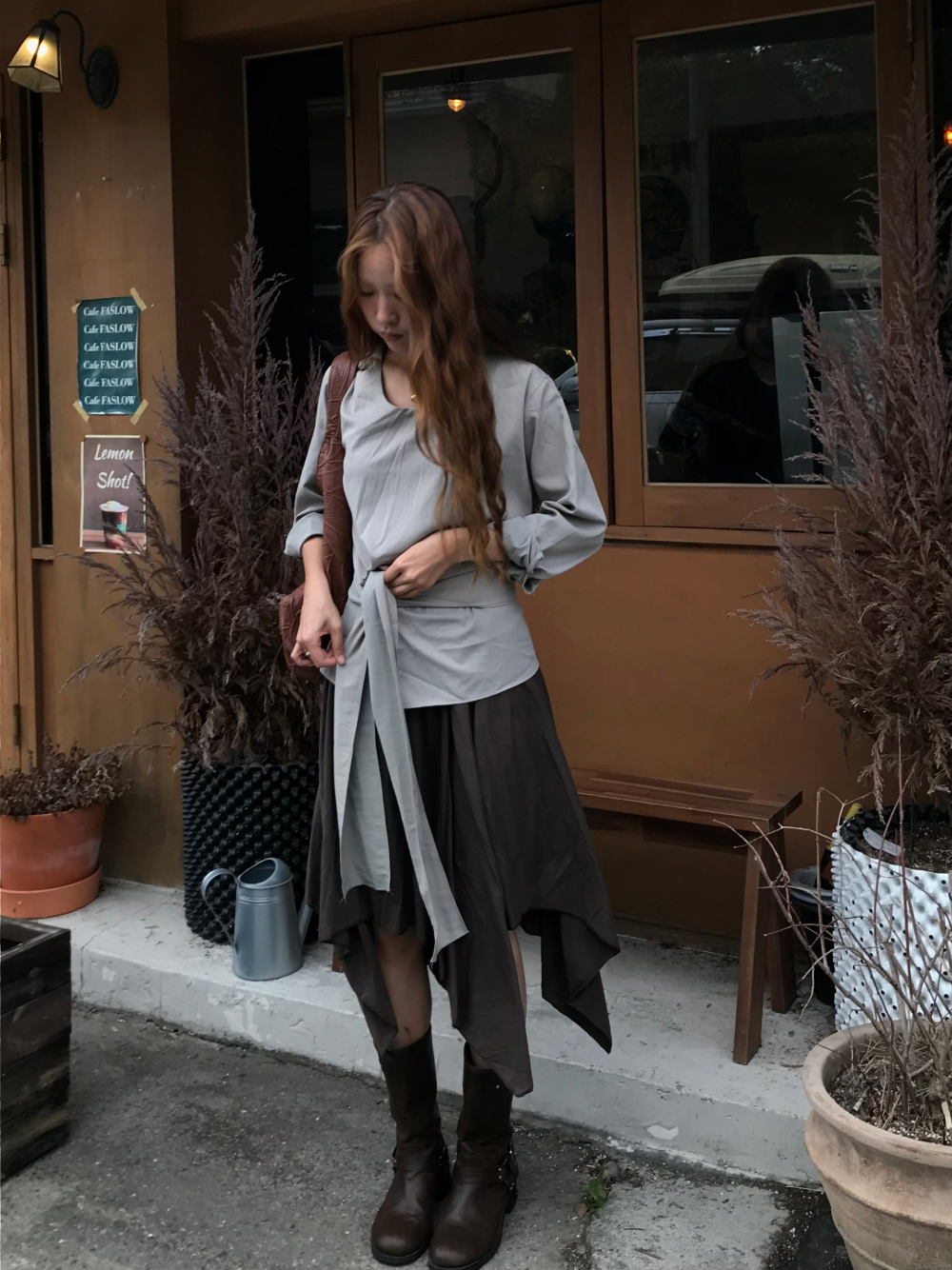 드레스 모델 착용 이미지-S1L62