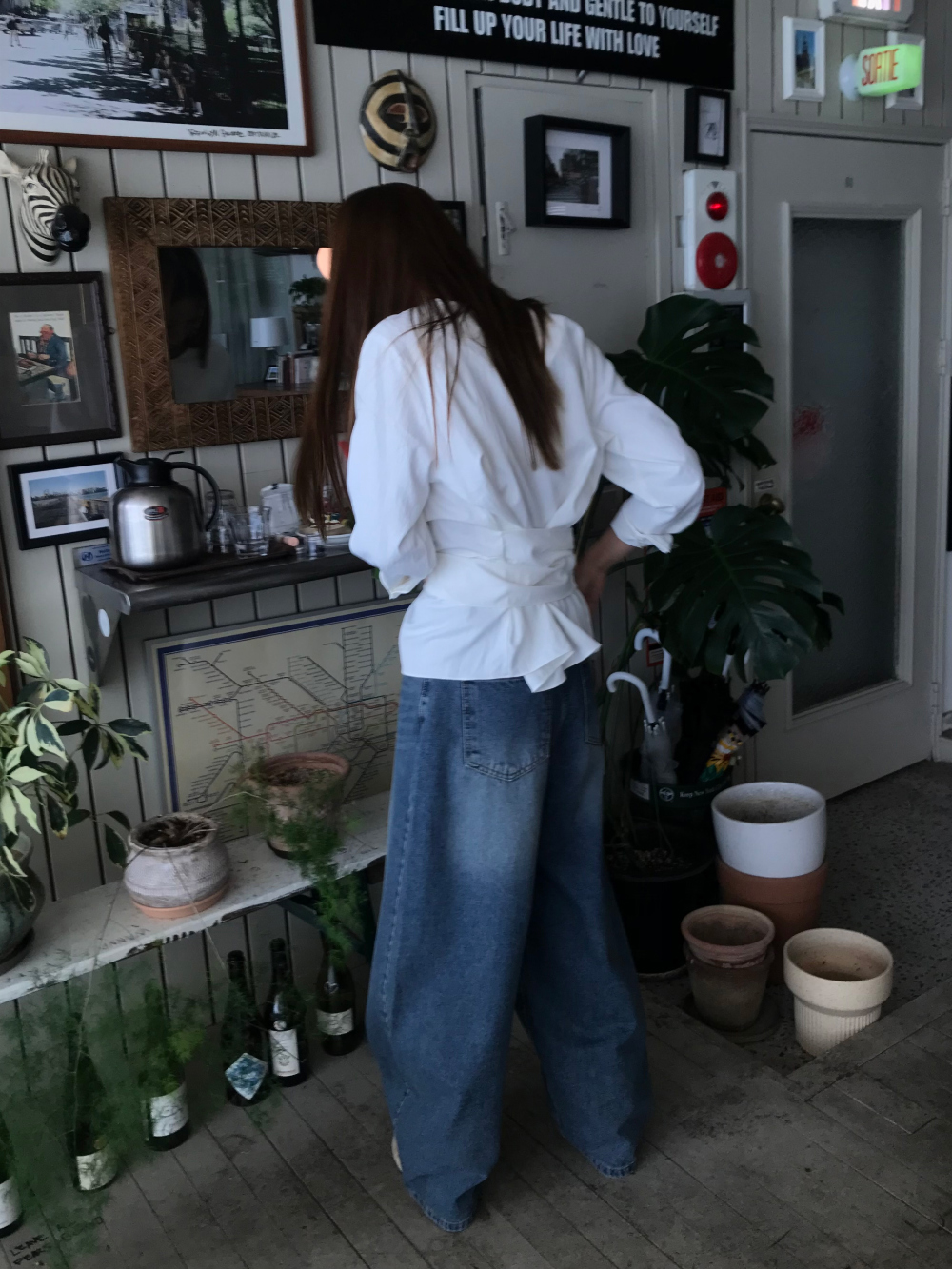 드레스 모델 착용 이미지-S1L44