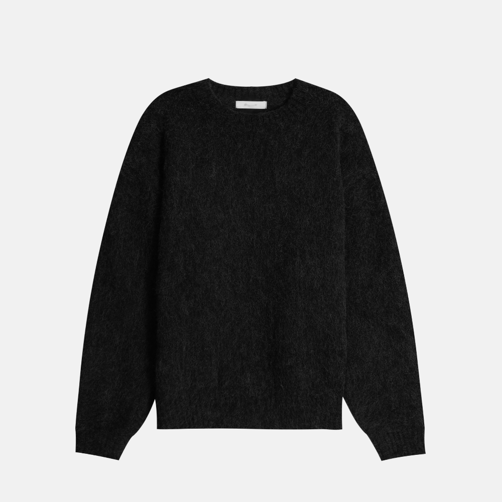 긴팔 티셔츠 차콜 색상 이미지-S1L43