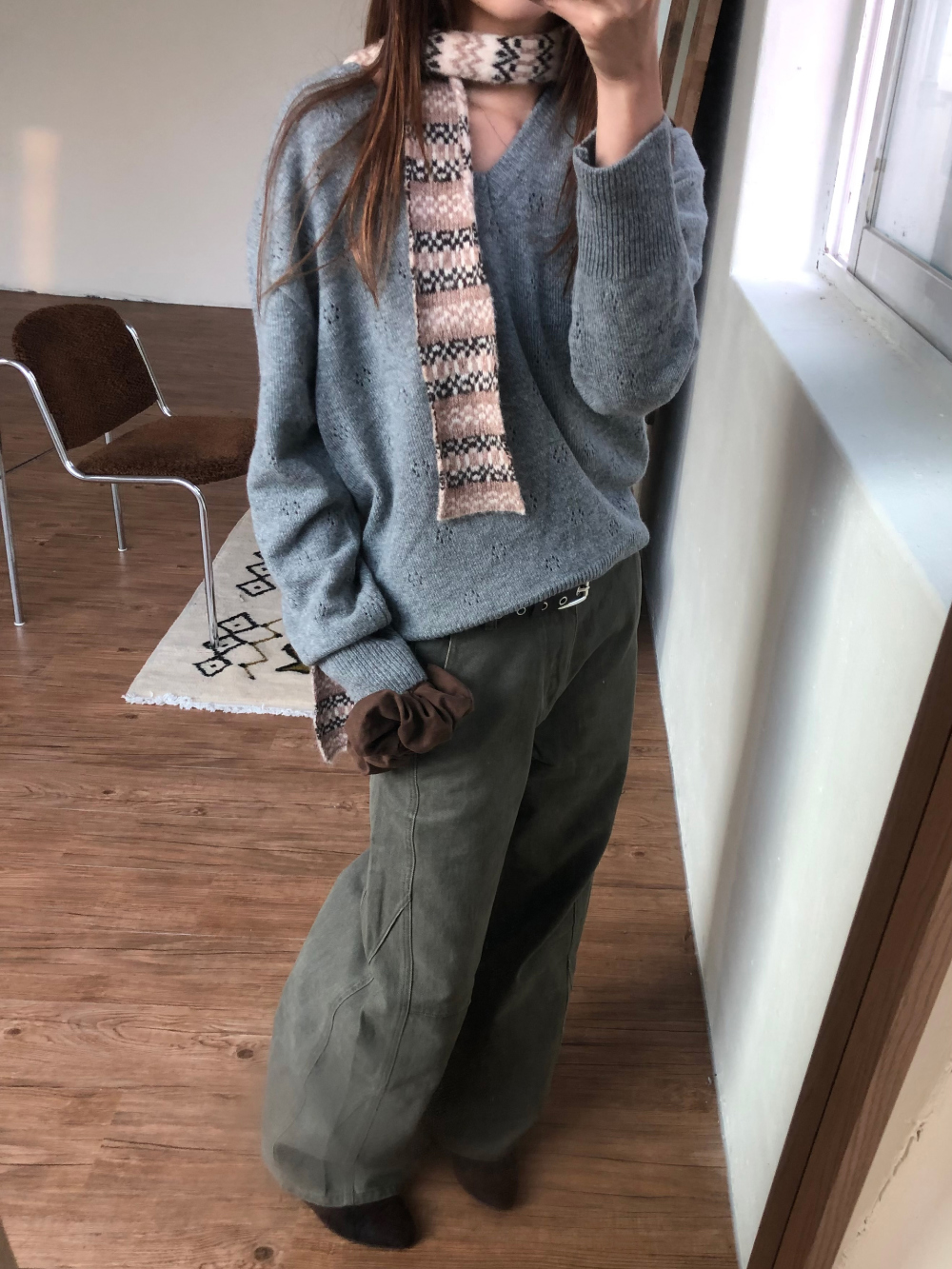 재킷 모델 착용 이미지-S1L41