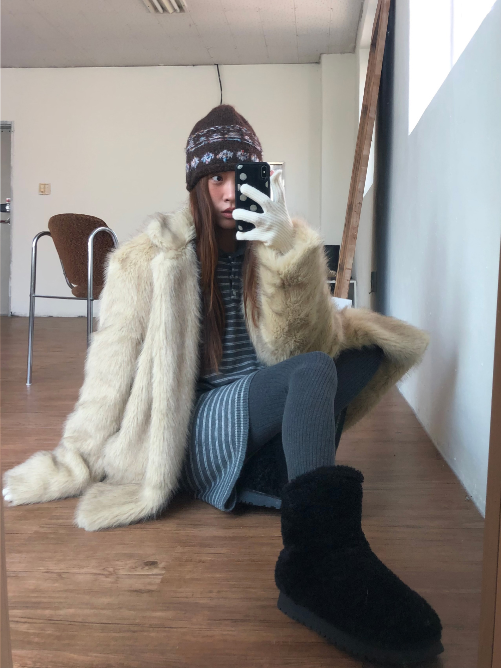 재킷 모델 착용 이미지-S1L50