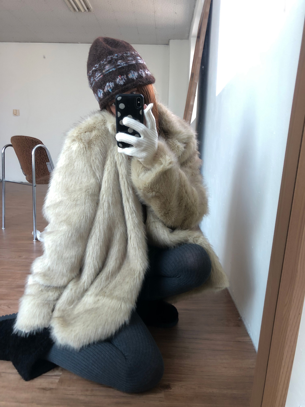 재킷 모델 착용 이미지-S1L51