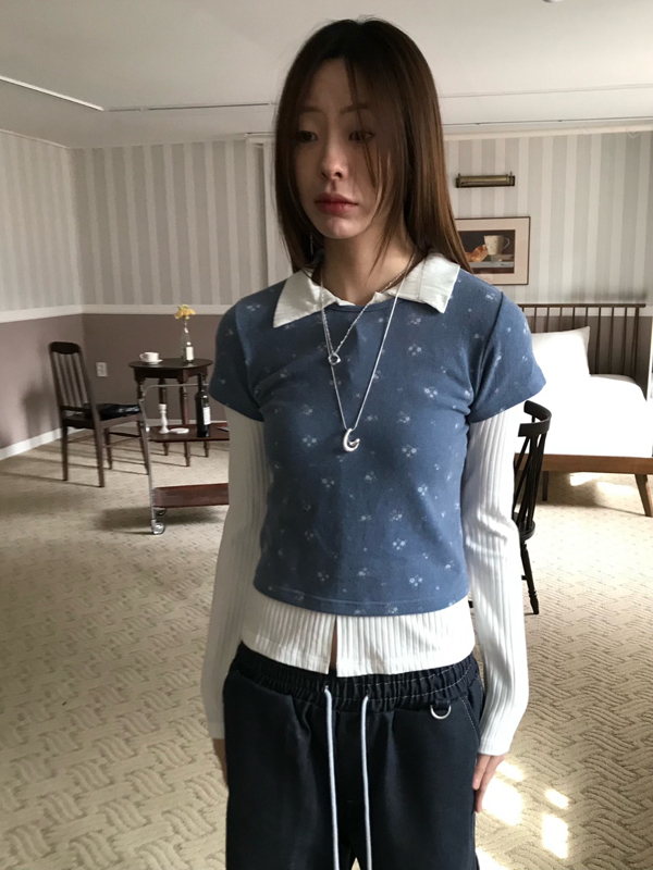 (당일발송) lips layered necklace 상세 이미지 11