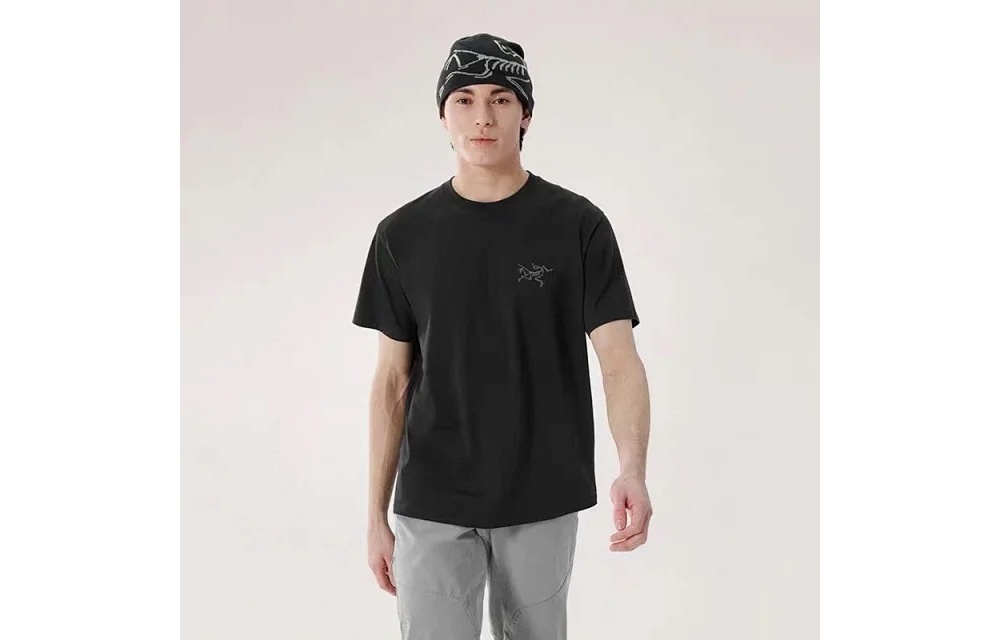 반팔 티셔츠 모델 착용 이미지-S1L18