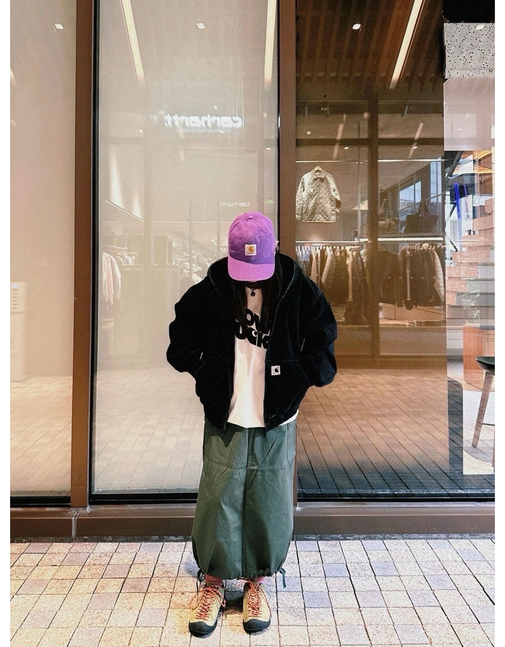 모자 모델 착용 이미지-S1L24