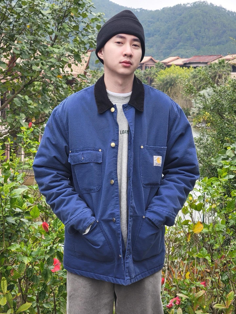 재킷 모델 착용 이미지-S1L27