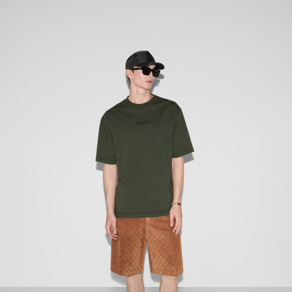 반팔 티셔츠 모델 착용 이미지-S1L30