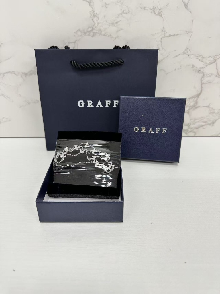 김**님 그라프 파베 버터플라이 다이아몬드 쁘띠 목걸이 화이트골드 RGN828   QC 검수사진