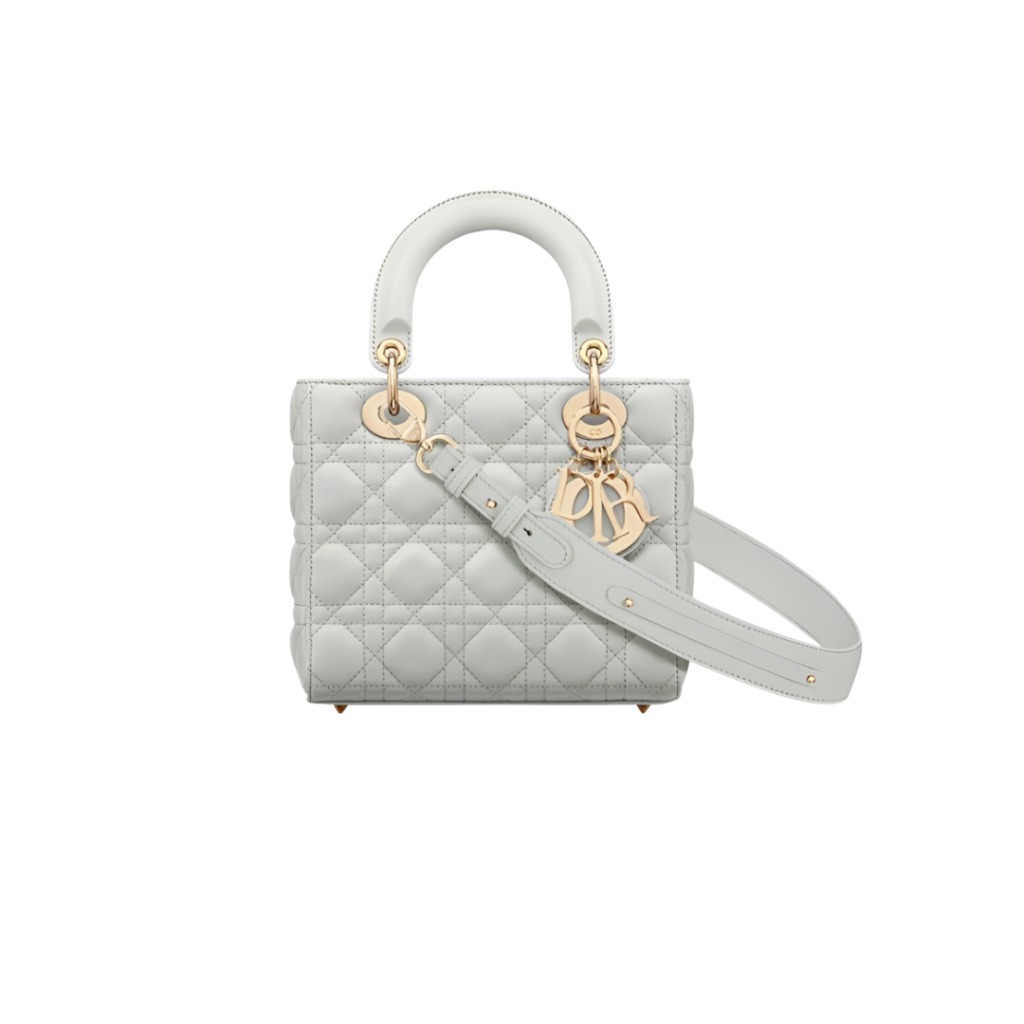디올 Lady Dior My ABCDior 스몰 백 클라우드 그레이 M0538ONGE_M51G