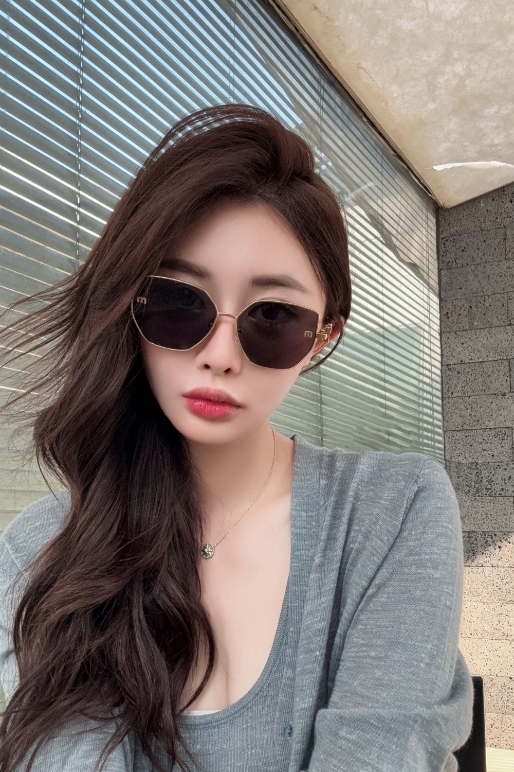 안경 모델 착용 이미지-S254L9