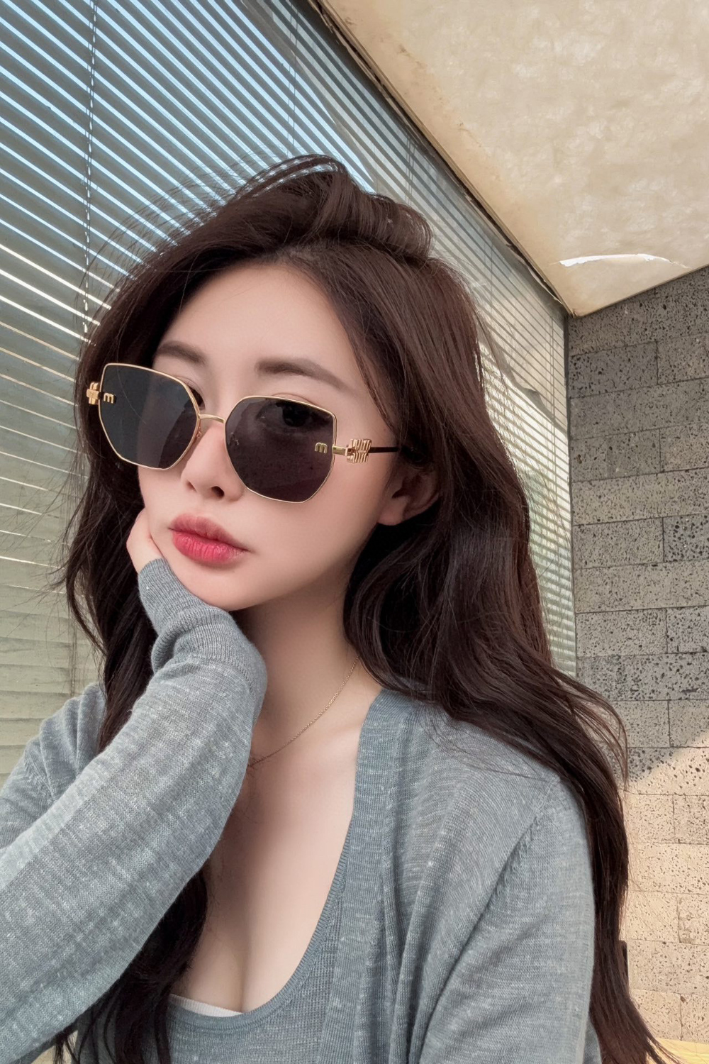 안경 모델 착용 이미지-S254L12
