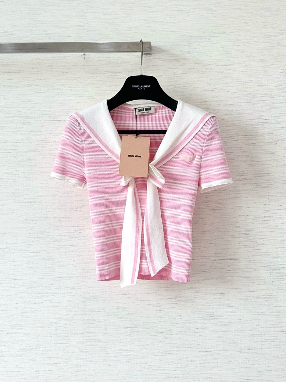 반팔 티셔츠 화이트 색상 이미지-S269L19