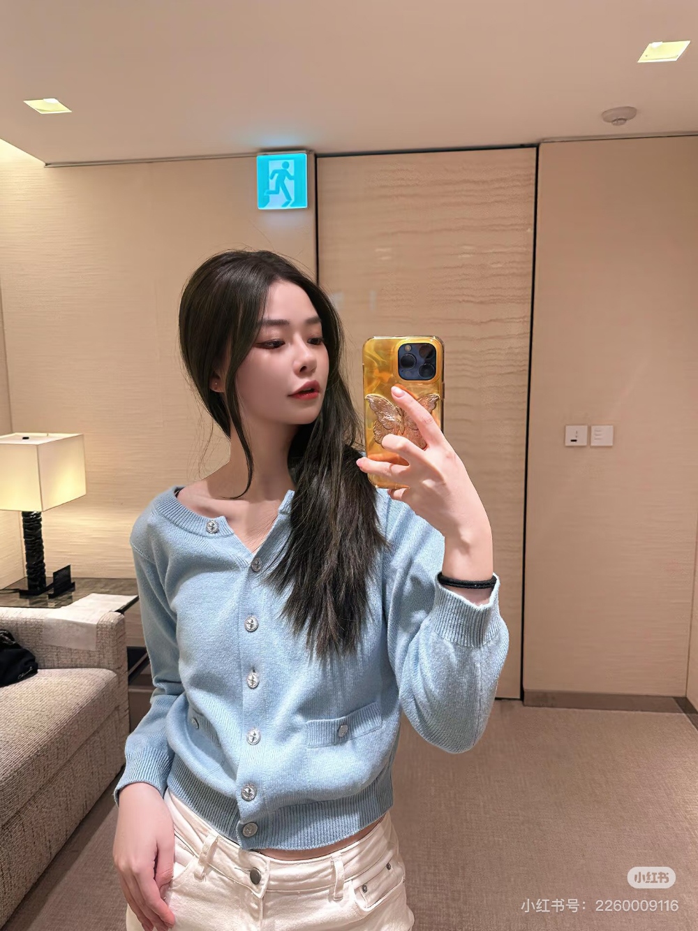 재킷 모델 착용 이미지-S330L8