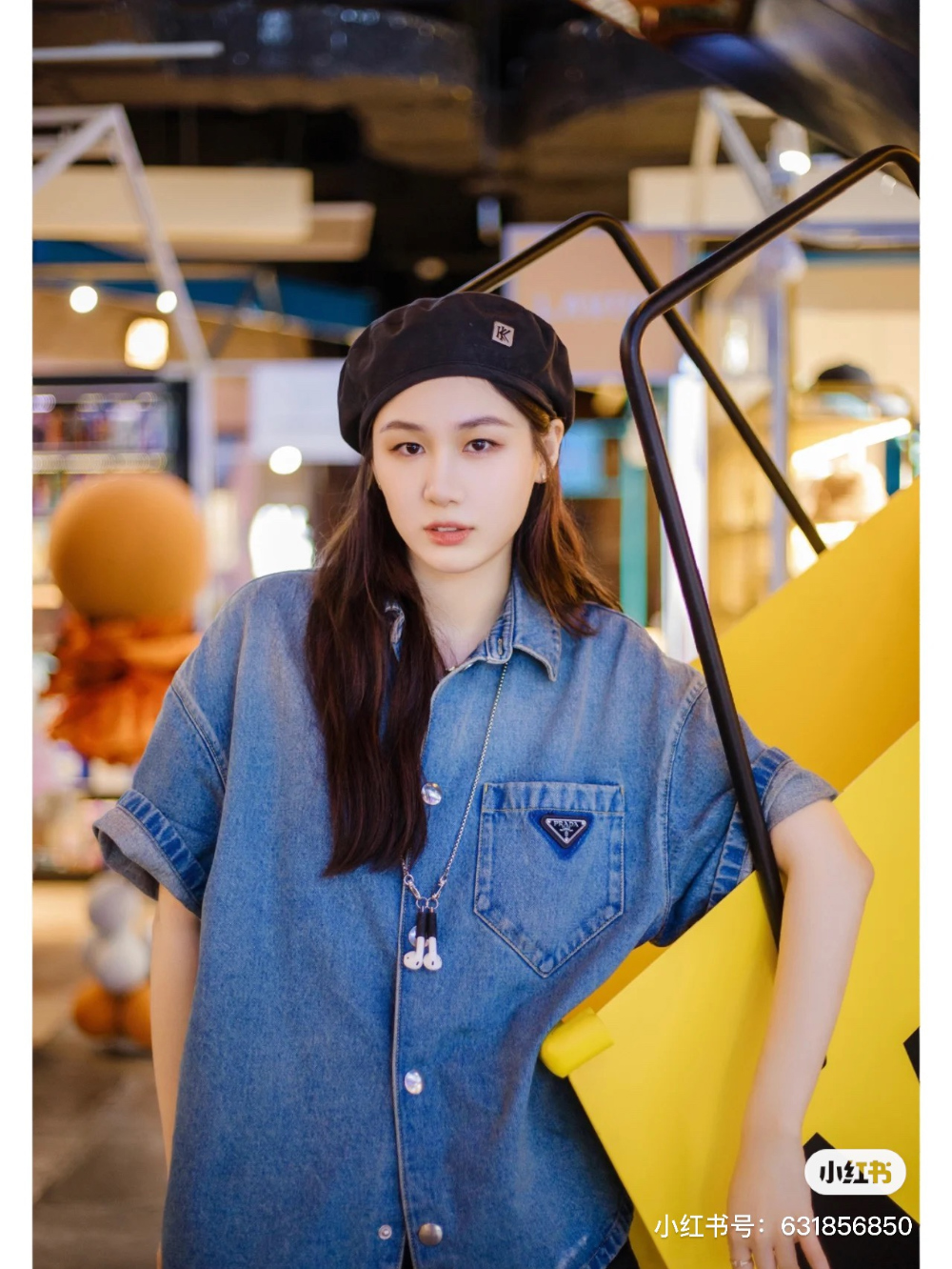 재킷 모델 착용 이미지-S337L9