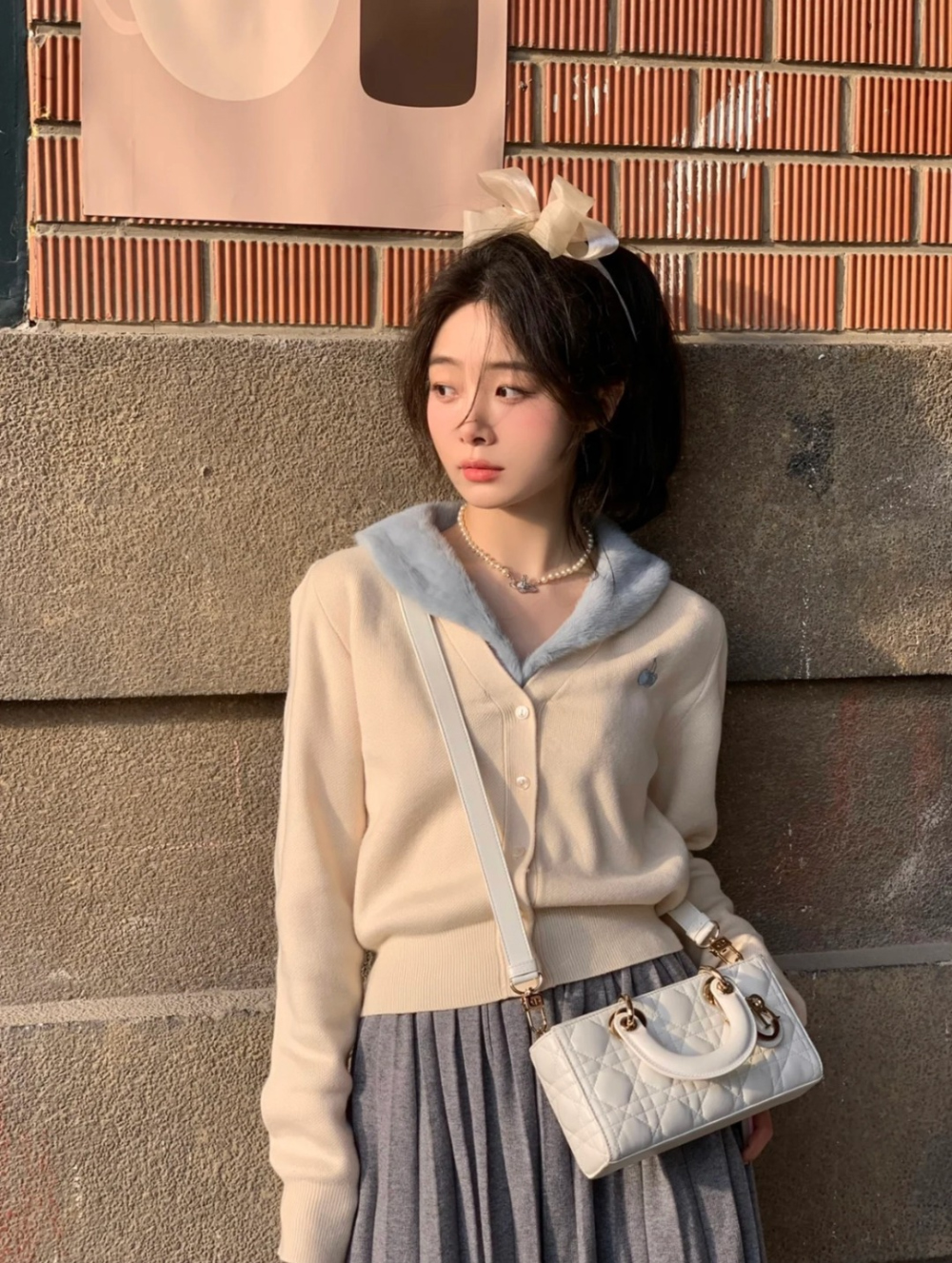가방 모델 착용 이미지-S167L5