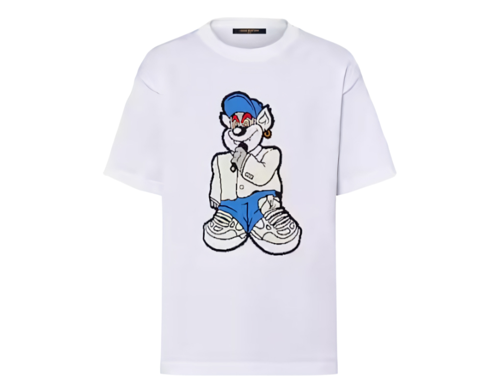 반팔 티셔츠 화이트 색상 이미지-S288L3