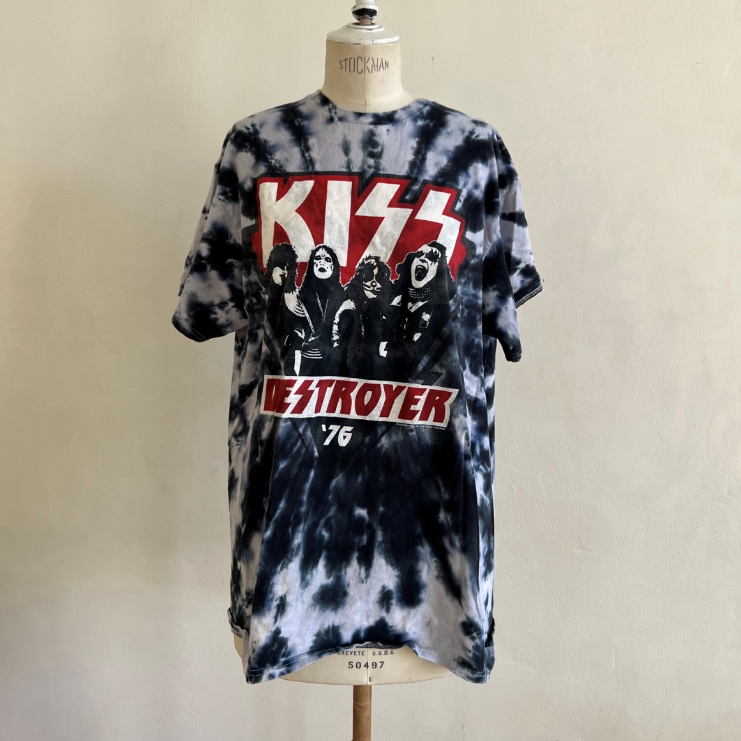 KISS TIE DYED T-SHIRT