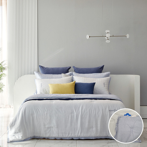 Nike (Modal 100%) Slim Comforter Duvet & Pad Set SS,Q,K