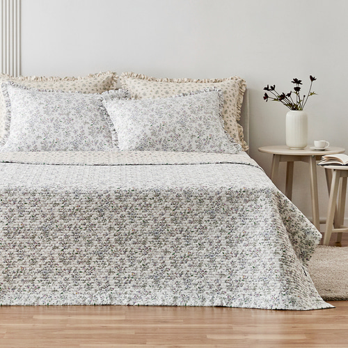 Free Tea Garden (Cotton Lawn)eV2 Summer Duvet S,D,Q
