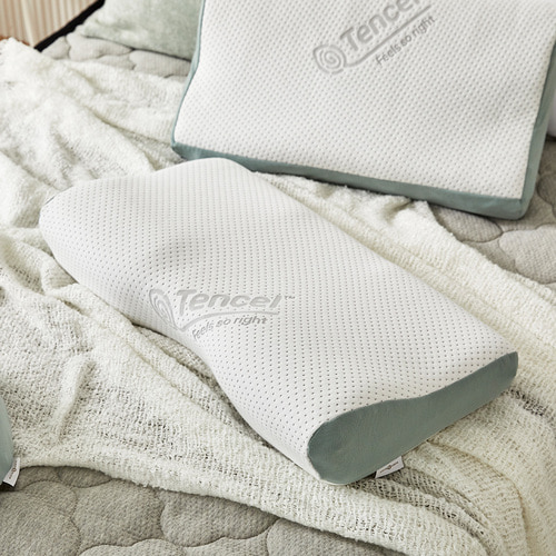 Tencel by sleeping position (side) Memory Foam Pillow