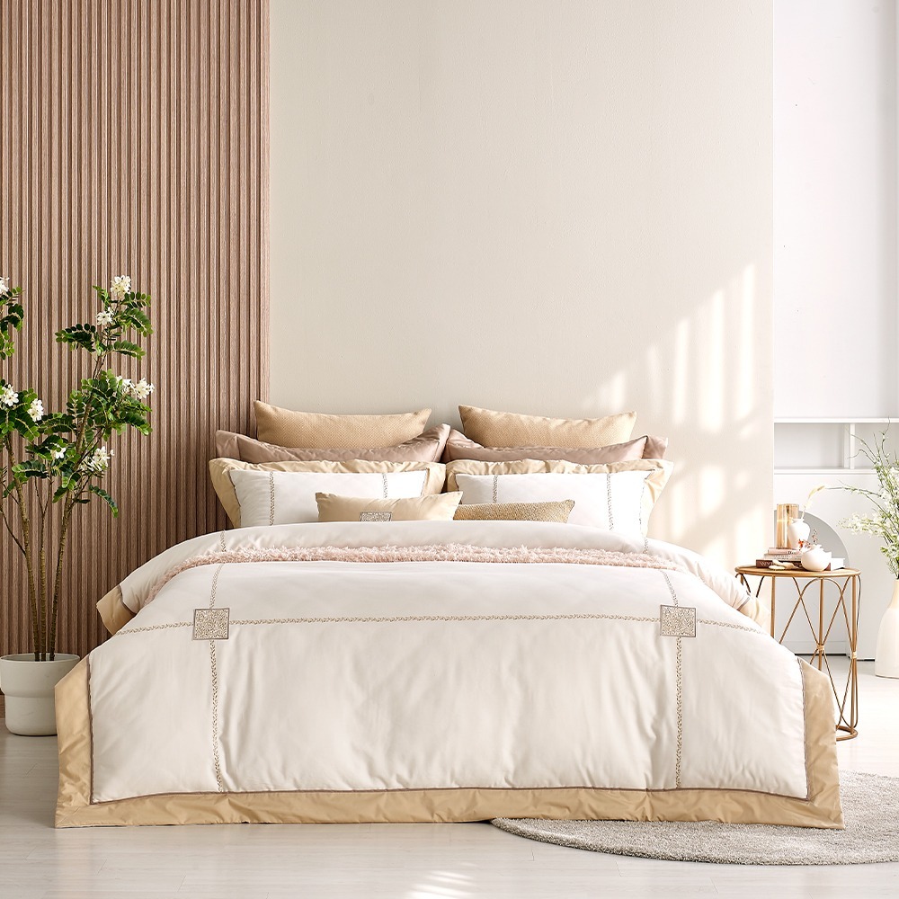 Bonyun Quilted Duvet & Pad Set Q,K
