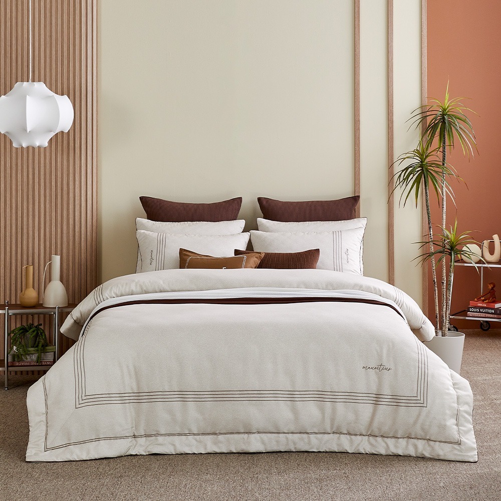 Bern (Cotton-Modal) Quilted Duvet & Pad Set SS,Q,K