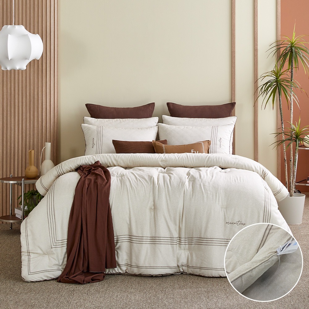 Bern (Cotton-Modal) Slim Comforter Duvet & Pad Set SS,Q,K