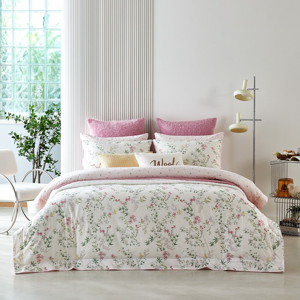 Meriel (Wool) Quilted Duvet & Pad Set SS,Q,K