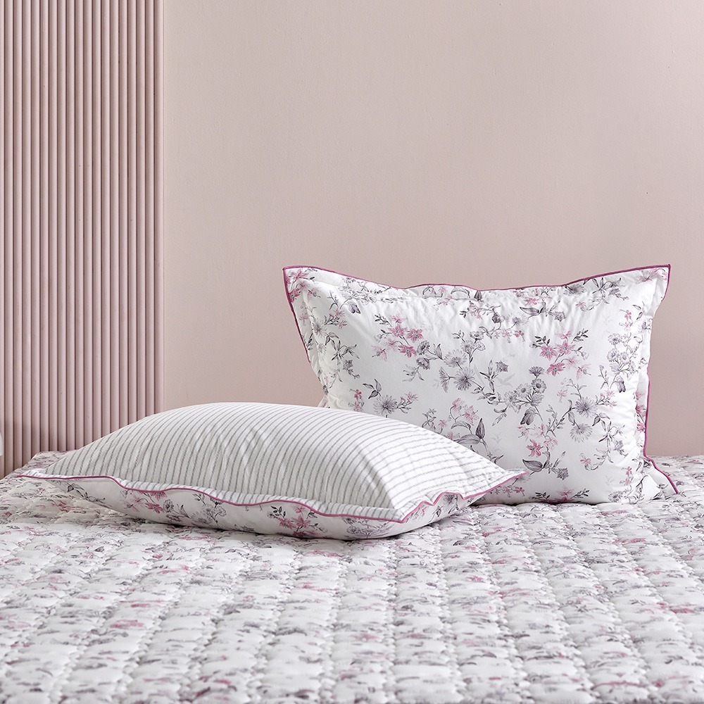 Elise (cotton 100%) Quilted Pillow Cover S,L