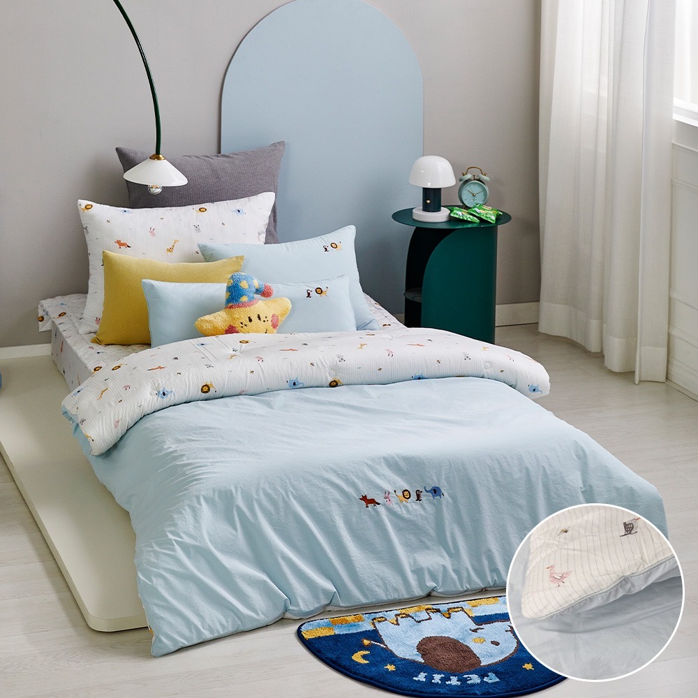Tiny (cotton / Modal 100%) Slim Comforter Duvet & Pad Set J,S
