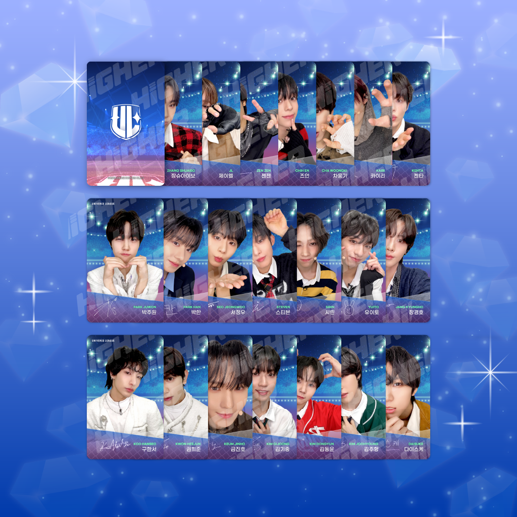 売れ筋がひクリスマスプレゼント！ Universe League] STORE HIGHER - Pack B Universe タレントカード