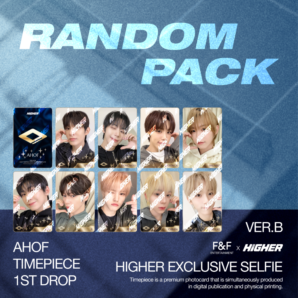 Photocards - AHOF:아홉 - HIGHER STORE