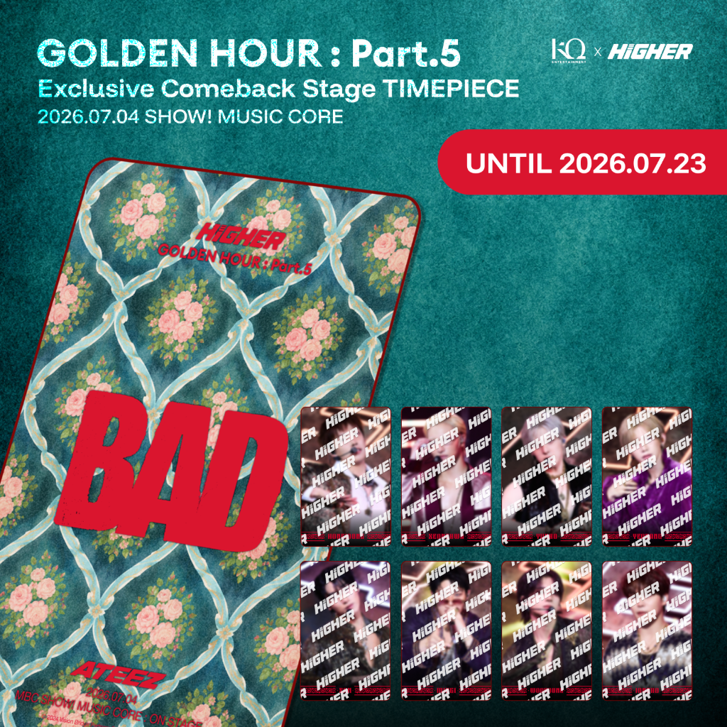 ATEEZ HIGHER NASA ホンジュン ソンファ ヨサン サン ミンギ Photocards - ATEEZ - HIGHER STORE