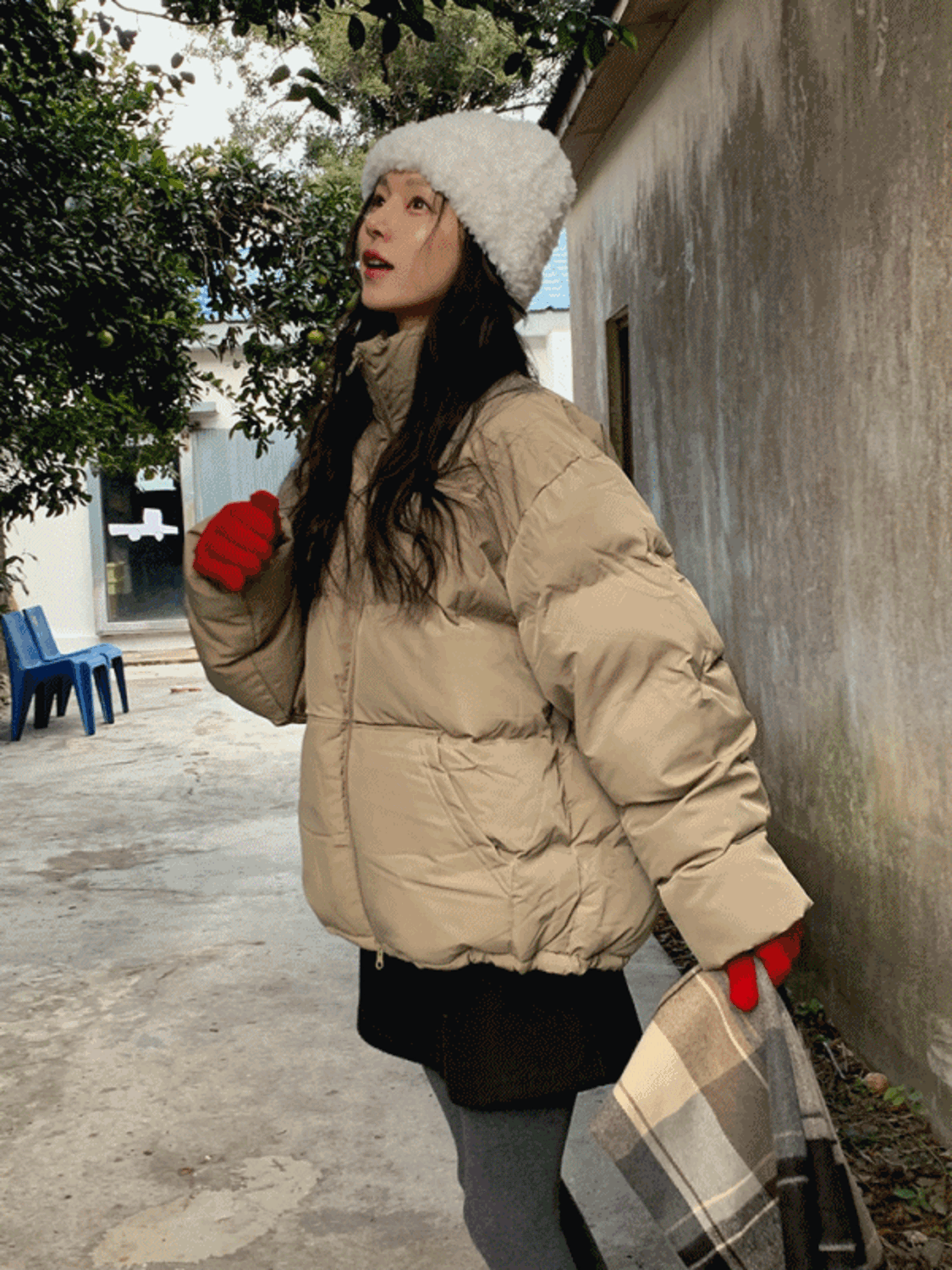 헤이즐 데일리 숏패딩 (6colors)