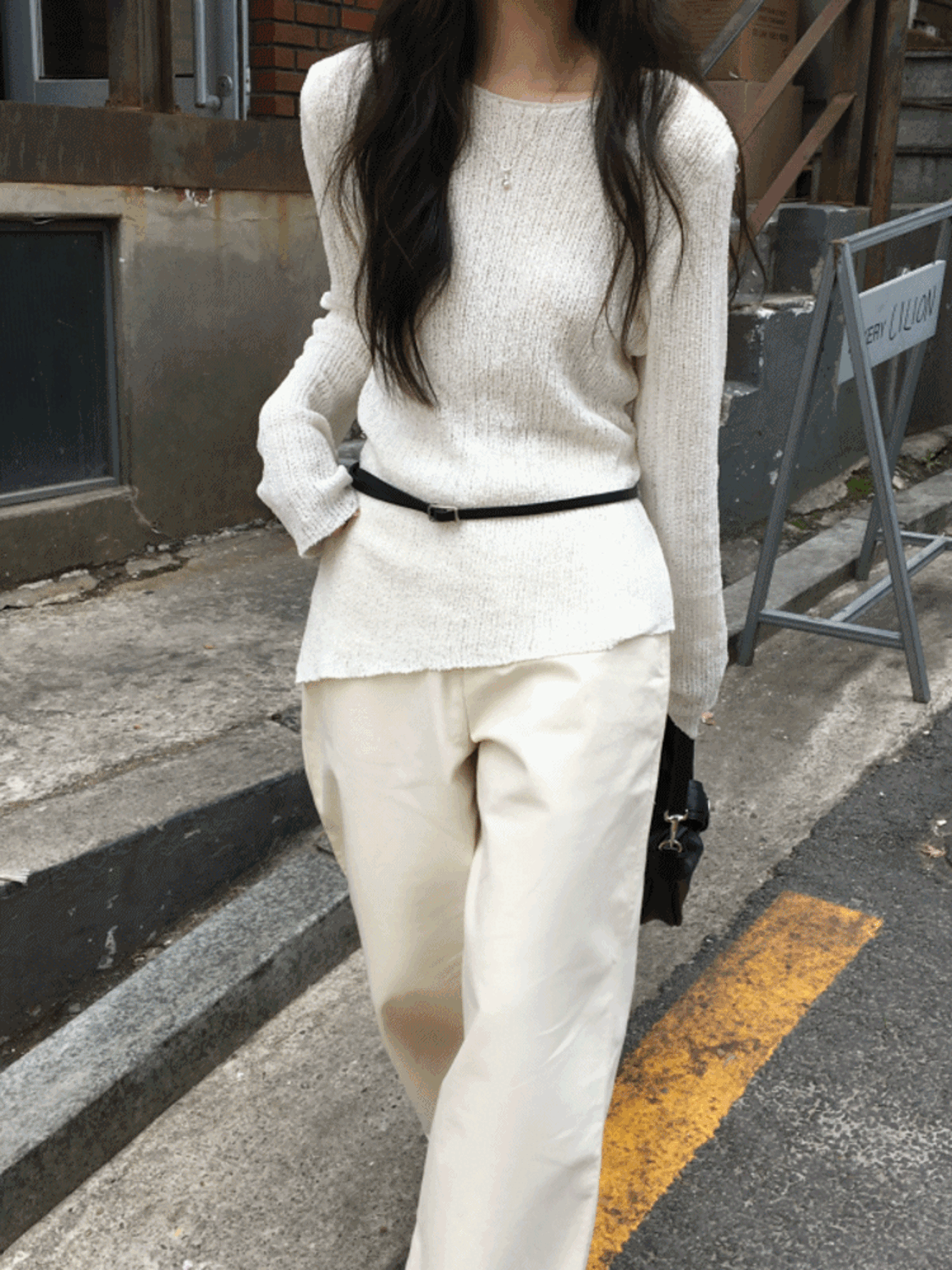 델리 벨트set 니트 (2colors)