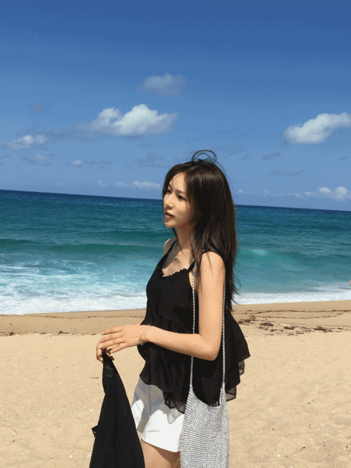 메이디 프릴 나시 (3colors)
