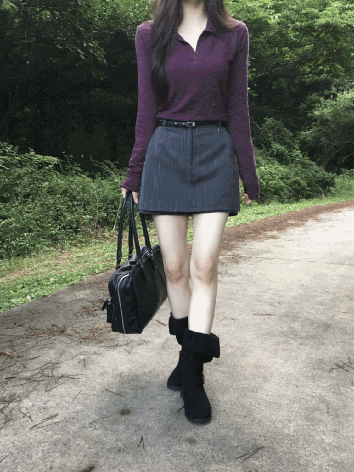 로고스 스커트숏팬츠 (2colors)