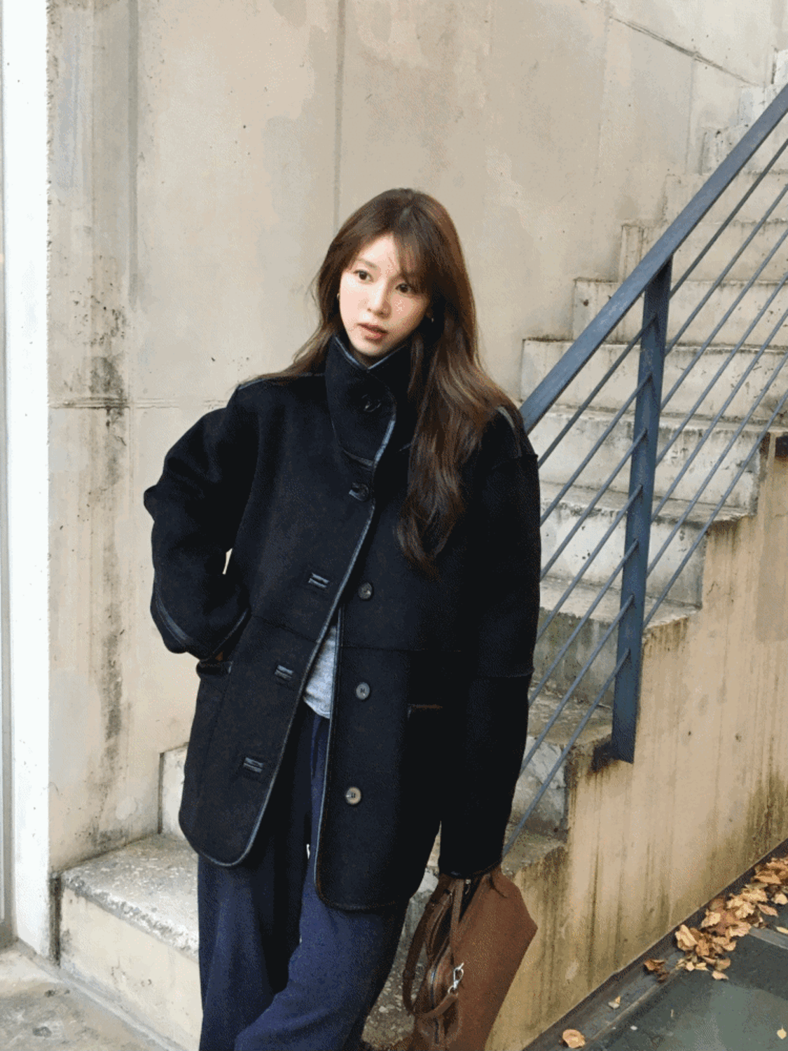 그로브 리버시블 무스탕 자켓 (1color)