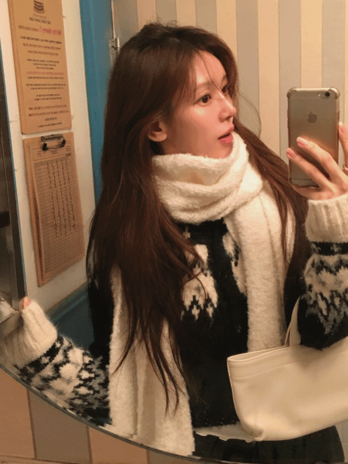 하누카 노르딕 울 가디건 (1color)