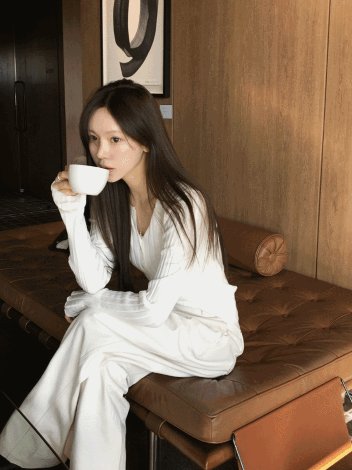 엘로디 헨리넥tee (4colors)