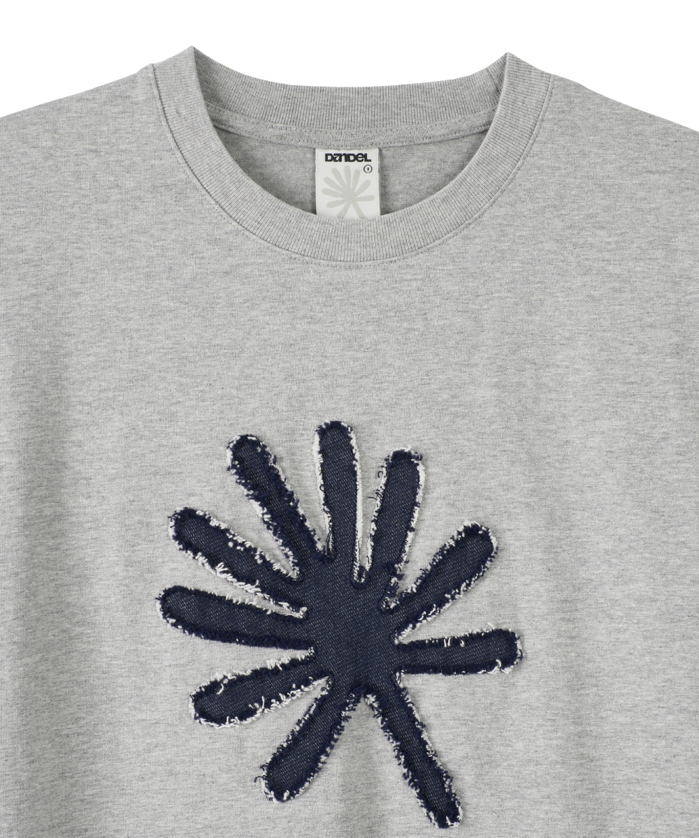 DD symbol applique tee (GREY) - 감도 깊은 취향 셀렉트샵 29CM