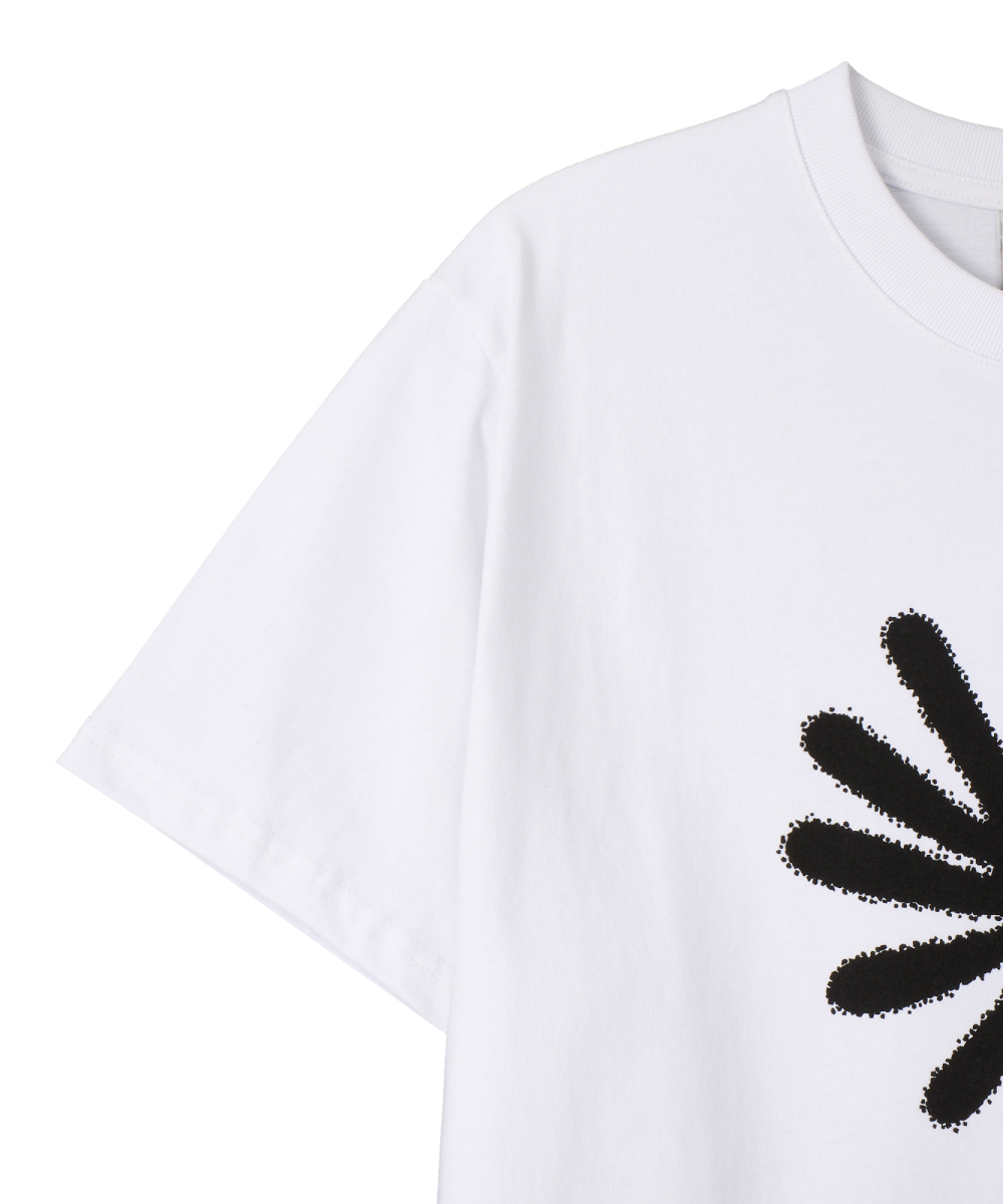 단델(DANDEL) DD symbol print tee (WHITE) - 사이즈 & 후기